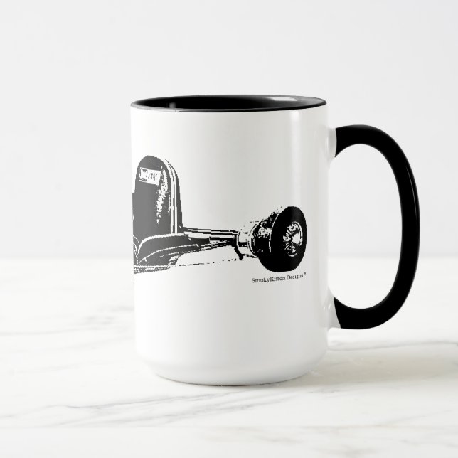 Vintag GehenSie - liebe Sankt, wartete noch… Tasse (Rechts)