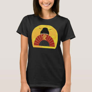 Vintag Geisha Traditionelle japanische Lady T-Shirt