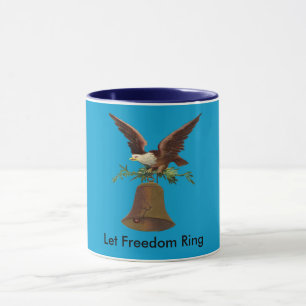 Vintag Gelassen Freiheitsring Tasse