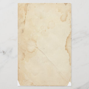 Vintag gelb und fest gestanzt briefpapier