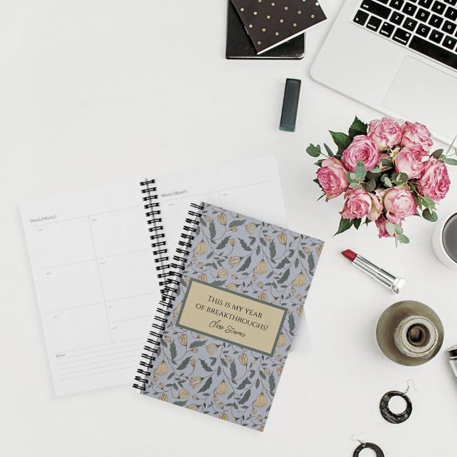 Vintag Gelb und grün, Illustriert Planer (Von Creator hochgeladen)