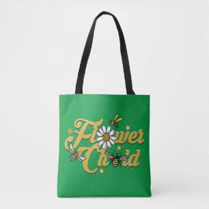 Vintag-Gelbe Hummeln-Tasche: Retro-Chic-Stil