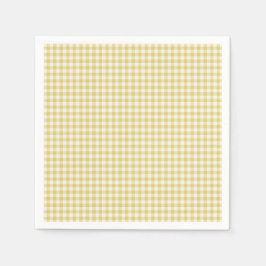 Vintag-gelbes Karton Serviette