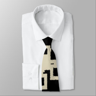 Vintag geometrisch krawatte