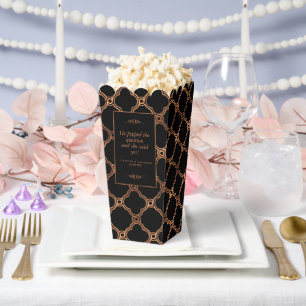 Vintag Geometrische Art Deco Gatsby Hochzeit Geschenkschachtel