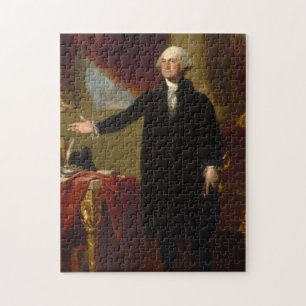 Vintag George Washington Portrait Painting 2 Puzzle