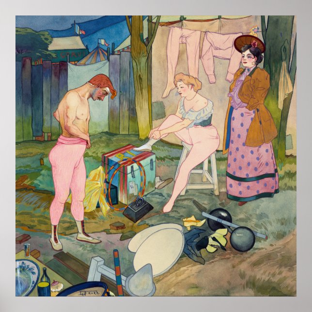 Vintag Georges de Feure Poster (Vorne)