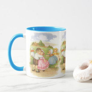 Vintag Georgie Porgie Mutter Goose Kinderzimmer Rh Tasse