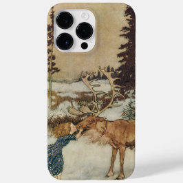 Vintag Gerda und Reindeer von Edmund Dulac Case-Mate iPhone Hülle
