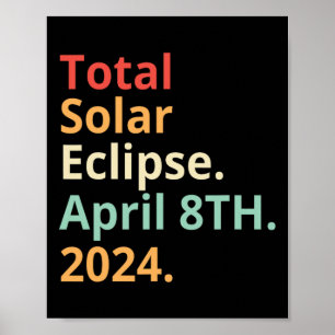 Vintag Gesamtsolaranlage 8. April 2024 Poster