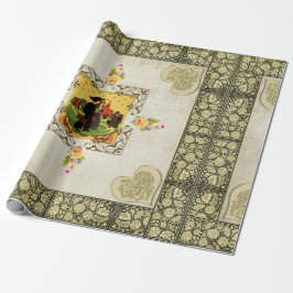 Vintag Geschenkpapier