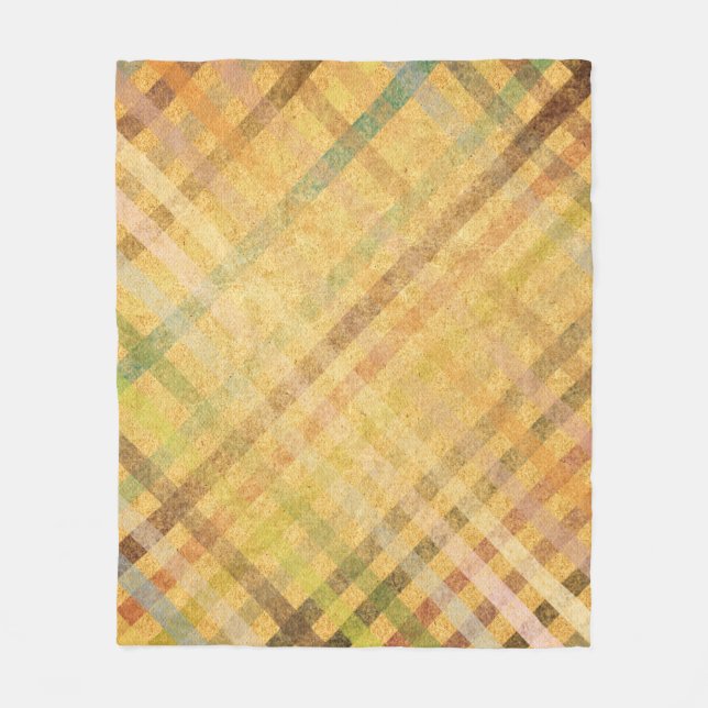 Vintag gestreifter abstrakter Hintergrund. Fleecedecke (Vorderseite)