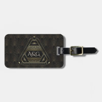 Vintag Gold Great Gatsby Art Deco 20s