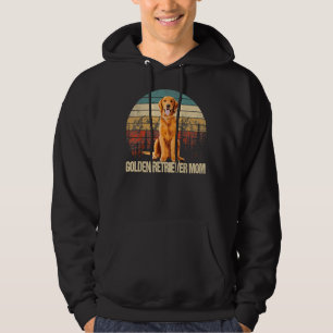 Vintag Golden Retriever Mama Funny Dog Hoodie