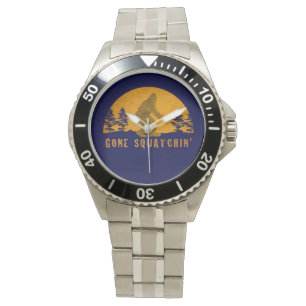 Vintag Gone Squatchin Uhrenarmüberwachung aus Edel Armbanduhr