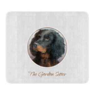 Vintag Gordon Setter Schneidebrett