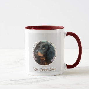 Vintag Gordon Setter Tasse