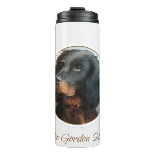 Vintag Gordon Setter Thermosbecher