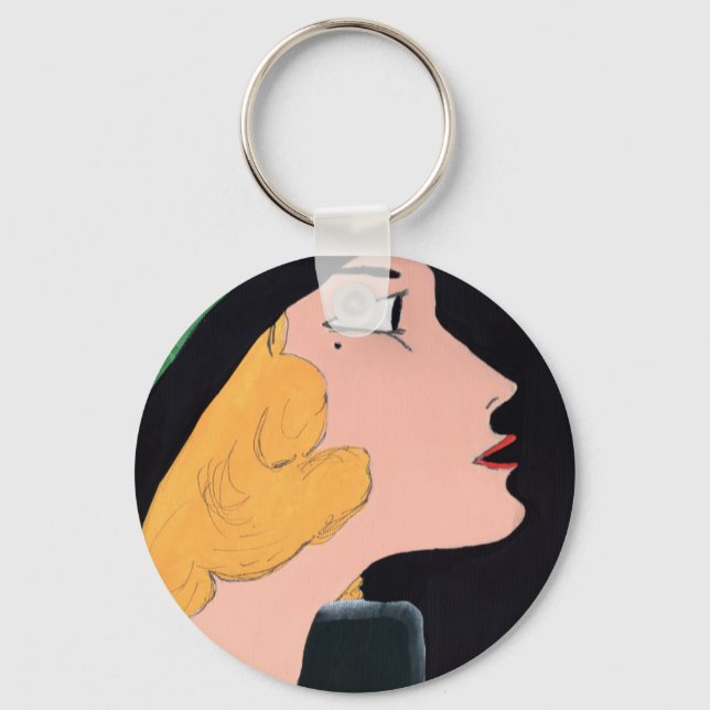 Vintag Got Look Schlüsselanhänger (Vorderseite)