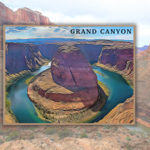 Vintag Grand Canyon USA Travel Keepake