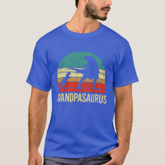Vintag Grandpasaurus Geburtstag Shirts T Rex Sauru