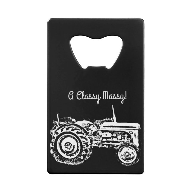 Vintag-Grauschnecke Geldbeutel Flaschenöffner (Vorderseite)