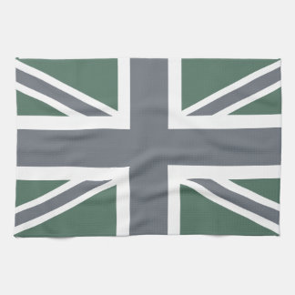 Vintag-Gray Classic Union Jack British(UK) Flag Geschirrtuch