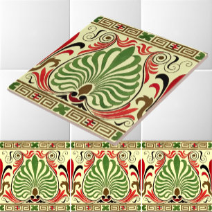Vintag Griechisch Frieze Pattern Fliese