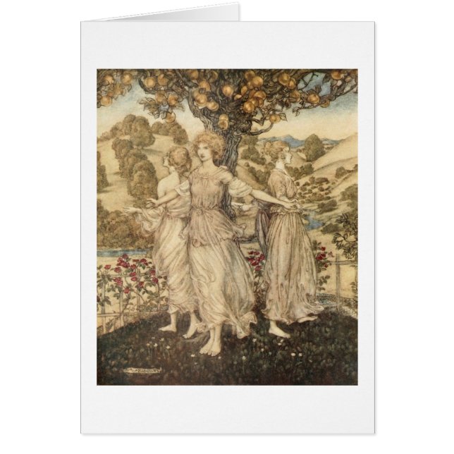 Vintag - griechische Mädchen, (Vorne)