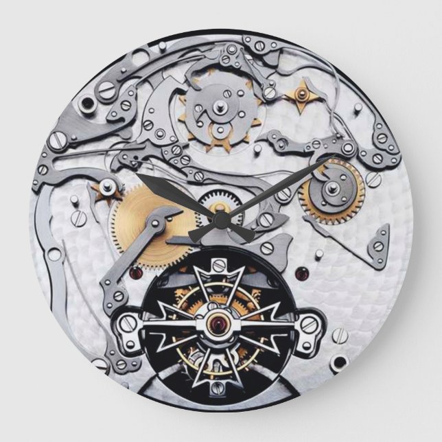 Vintag Große Wanduhr (Vorderseite)