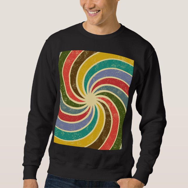 Vintag Grunge Abstrakt sauberer Hintergrund. Sweatshirt (Vorderseite)