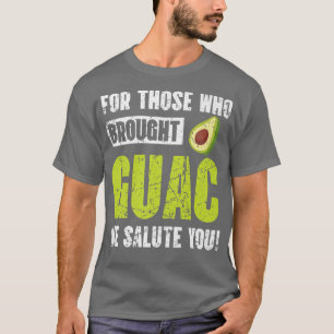 Vintag Guacamole Classic Rock Music Pun Avocado G T-Shirt