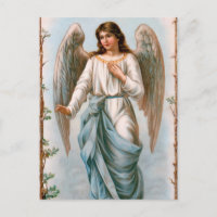 Vintag Guardian Angel Postcard