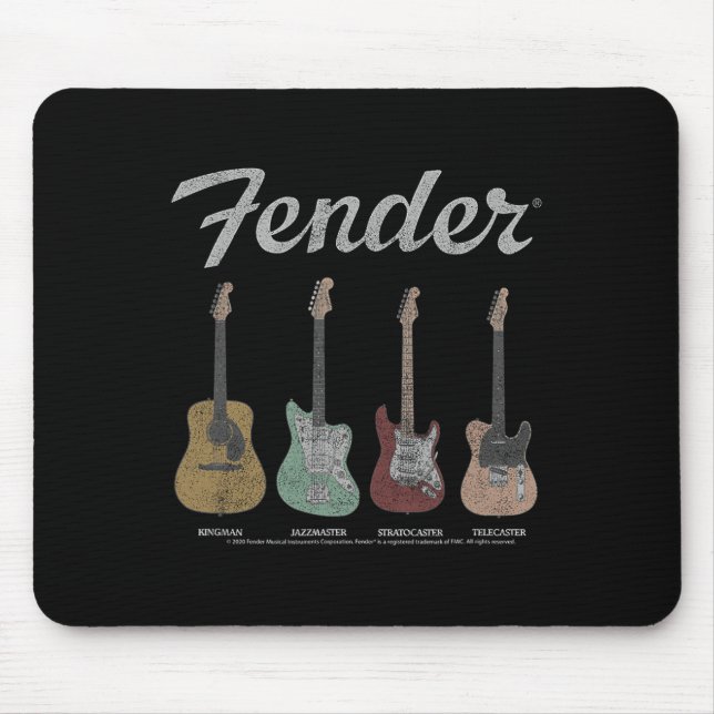 Vintag Guitar Lineup Mousepad (Vorne)