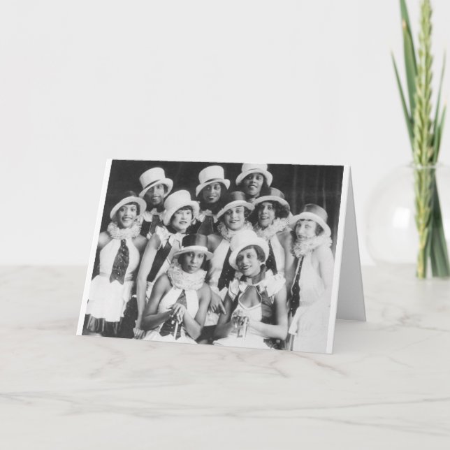 Vintag - gute Freunde, die Erinnerungen machen, Karte (Vorderseite)