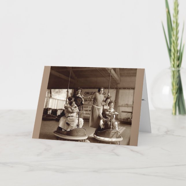 Vintag - Gute Freunde machen Ihr Leben besser, Karte (Vorderseite)