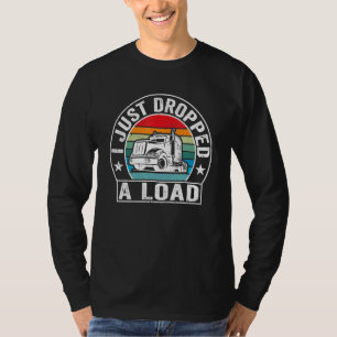 Vintag habe ich gerade einen Lastwagenfahrer abgel T-Shirt