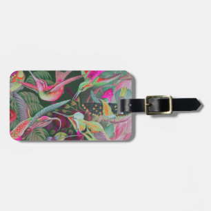 Vintag Haeckel Hummingbirds Gepäckanhänger