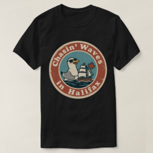 Vintag Halifax Nova Scotia Segelspass T-Shirt