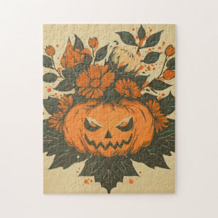 Vintag/Halloween/Fall/Kürbis Puzzle