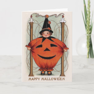 Vintag Halloween Karte