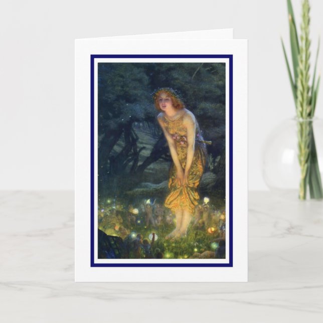 Vintag Halloween Karte (Vorderseite)