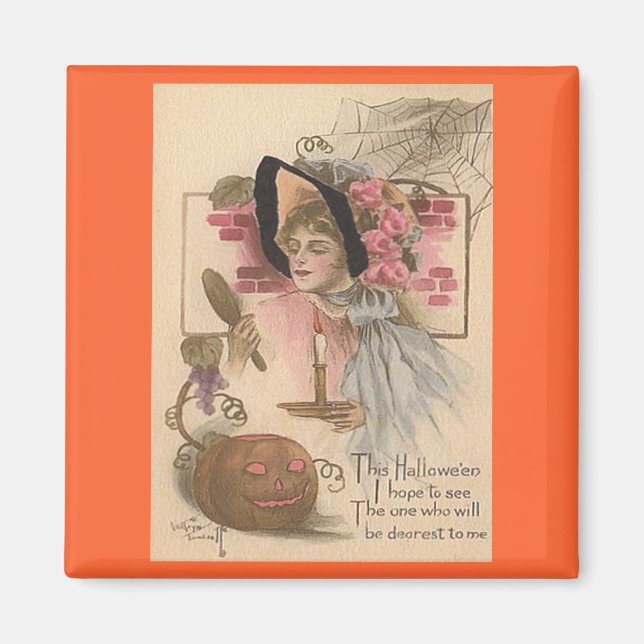 Vintag Halloween Magnet (Vorne)