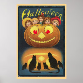 Vintag Halloween Poster