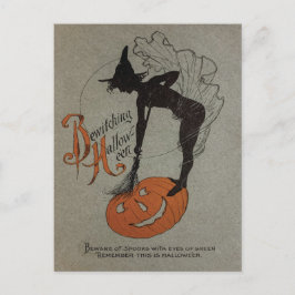 Vintag Halloween Postkarte