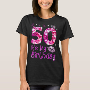 Vintag Happy 50 Das sind meine Geburtstagskronenli T-Shirt