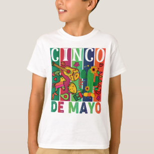 Vintag Happy Cinco de Mayo Mexican Holiday T-Shirt