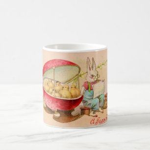 Vintag Happy Oaster Tasse