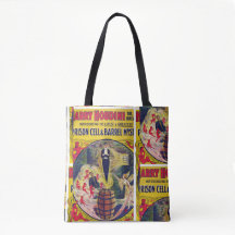 Vintag Harry Houdini Prison Cell & Barrel Mystery