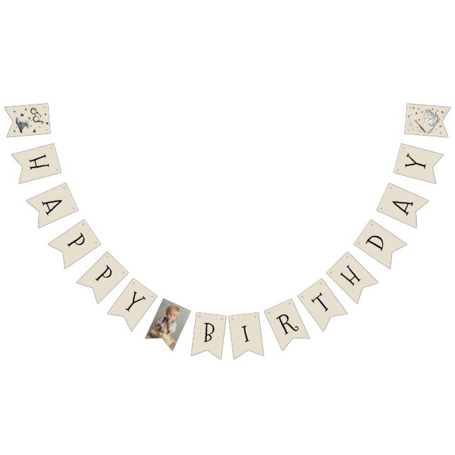 Vintag Harry Potter erster Geburtstag Wimpelkette (Alle)